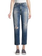 Ag Jeans High-waist Cropped Jeans