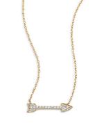 Kc Designs Diamond & 14k Yellow Gold Charmed Necklace