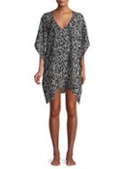 Dkny Floral-print Coverup