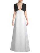 Valentino Virgin Wool A-line Gown