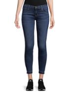Hudson Jeans Distressed Cropped Jeans