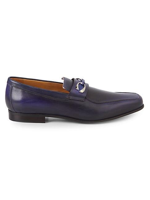 Corthay Cannes Leather Loafers