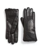 Ggf Mink Fur & Leather Gloves