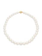Saks Fifth Avenue 14k Yellow Gold & 9-13mm Round Ming Freshwater Pearl Necklace