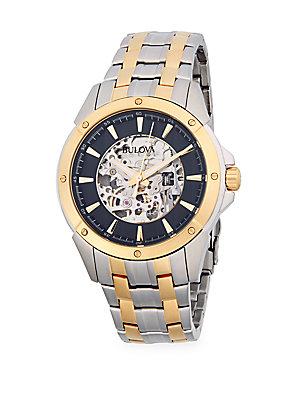 Bulova Two-tone Stainless Steel Bracelet Watch