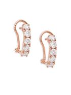 Diana M Jewels 14k Rose Gold & Diamond Earrings