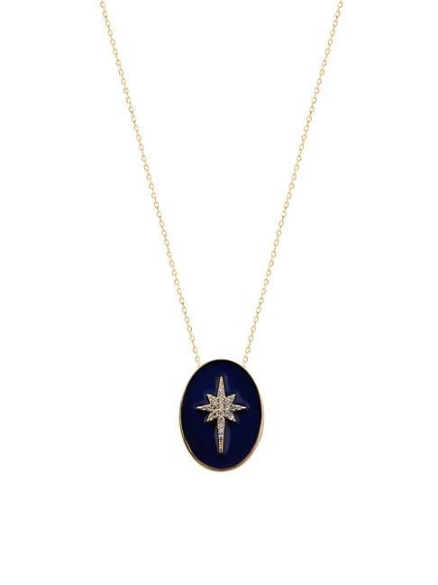 Gabi Rielle White Crystal Starburst Pendant Necklace