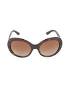 Dolce & Gabbana 57mm Oval Cat Eye Sunglasses