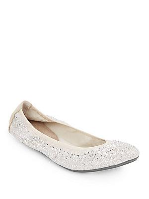 Hush Puppies Chaste Studded Ballet Flats