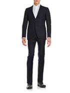 Canali Solid Italian Wool Suit