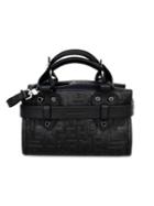 Longchamp Small La Voyageuse Leather Top Handle Bag
