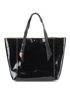 Foley + Corinna Ashlyn Patent Leather & Suede Reversible Tote