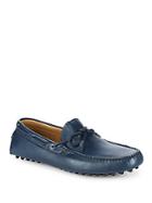Saks Fifth Avenue Pebbled Leather Loafers
