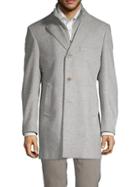 Saks Fifth Avenue Made In Italy Long-sleeve Wool Jacket