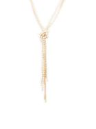 Saks Fifth Avenue Knotted Faux Pearl & Chain Necklace
