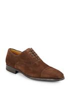 Saks Fifth Avenue By Magnanni Suede Oxfords