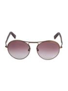 Tom Ford 54mm Matte Avaitor Sunglasses