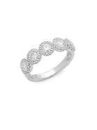 Diana M Jewels Bridal Diamond & 14k White Gold Band Ring