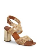 Clergerie Woven Ankle-strap Sandals