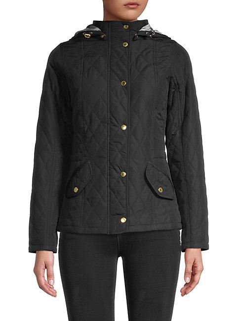 Barbour Millfire Quilted Hooded Jacket