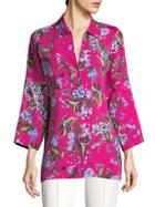 Escada Viscose Floral Tunic