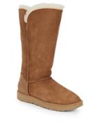 Ugg Shearling Lined Suede Boots