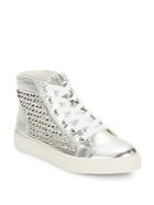 Steve Madden Levine Studded High-top Sneakers