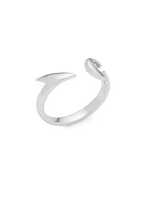 Miansai Sterling Silver Hook Ring