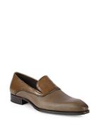 Mezlan 18431 Perforated Leather Loafers