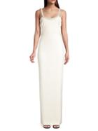 Likely Enzo Embellished-trim Column Gown