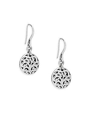 Lois Hill Classic Signature Silver Earrings