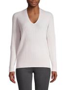 Vince Ribbed Wool & Cashmere Top