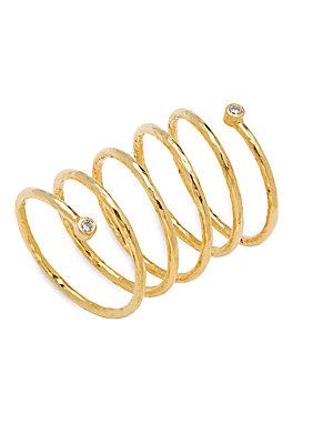 Gurhan 24k Yellow Gold Spiral Ring