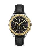 Versace Univers Leather Strap Chronograph Watch