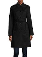 Kate Spade New York Buttoned Trench Coat