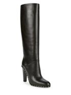Valentino Garavani Leather Tall Boots