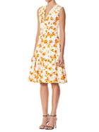 Carolina Herrera Butterfly-print Dress