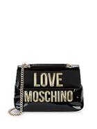 Love Moschino Patent Chain Strap Shoulder Bag