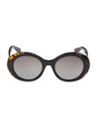 Roberto Cavalli 53mm Round-eye Sunglasses