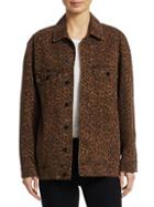Alexander Wang Daze Leopard-print Jacket
