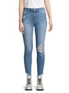 Joe's Jeans Distressed High-rise Skinny Jeans