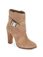 Vince Camuto Crisscross Strap Leather Booties