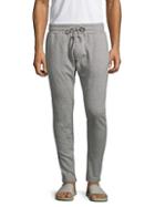 Mostly Heard Rarely Seen Tapered Cotton Blend Jogger Pants