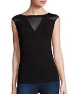 Bailey 44 Courtney Sleeveless Tri Insets Top
