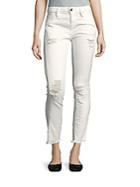Iro Jeans Five Pocket Cotton Blend Denim Jeans
