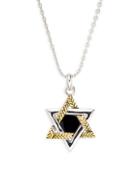 Effy Goldplated Sterling Silver & Black Onyx Star Pendant Necklace