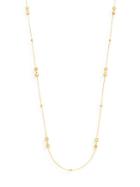 Freida Rothman Mother-of-pearl Crystal Flower Station Necklace