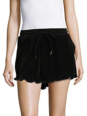 Minkpink Pleated Drawstring Shorts