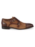 Mezlan Double-buckle Monk-strap Shoes