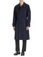 Burberry Belted Cotton Trench Coat